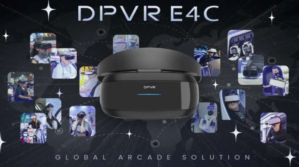 面向线下街机娱乐，大朋 VR发布全新PC VR头显E4C